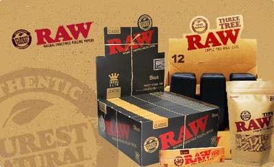 Browse our range of officially licensed raw products