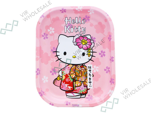G-Rollz Small Rolling Tray - Hello Kitty Pink - VIR Wholesale