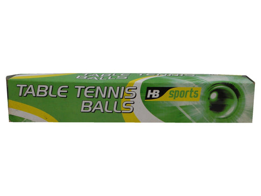 HB SPORTS Table Tennis Balls - 6 Pack - VIR Wholesale