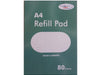 A4 Refill Pad - Ruled & Margin, 80 Sheets - VIR Wholesale