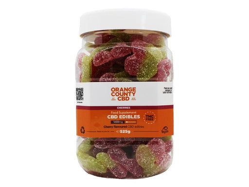 CBD Gummy Cherries (Large) - VIR Wholesale