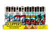CLIPPER Lighters Printed 48's Various Designs - Winter Mix - VIR Wholesale
