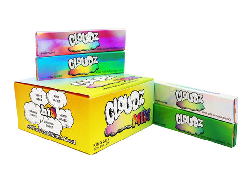 Cloudz Rolling Papers - Mixed Box - VIR Wholesale