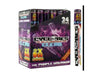 CYCLONES Clear Pre-Rolled Cones - 24 Per Box - Purple Unknown (Double) - VIR Wholesale