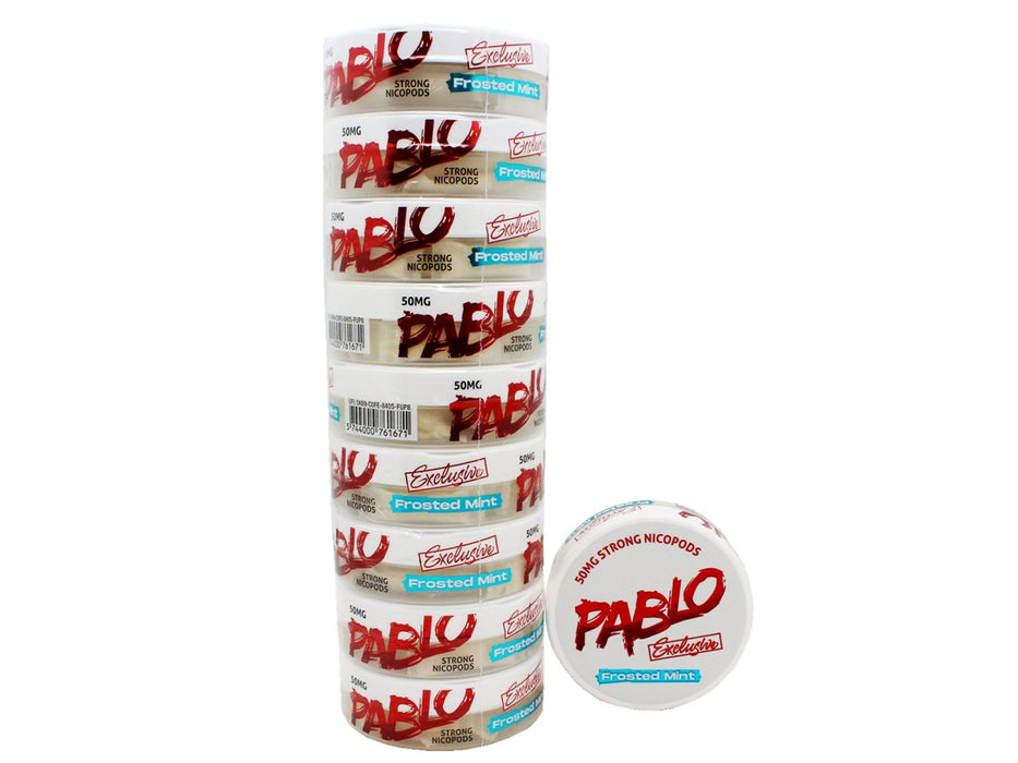 Pablo Nicopods - 30mg Nicotine Per Pouch - 20 Pouches Per Can - 10 Cans Per Pack - VIR Wholesale