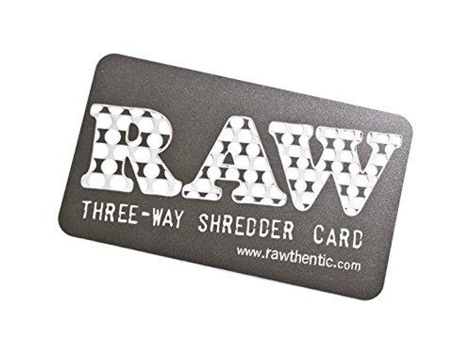 RAW Brand Three Way Shredder V-Syndicate Design And Technology Wallet Grinder - VIR Wholesale