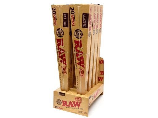 RAW Classic 20 Stage Rawket Launcher Cones - 8 Pack - VIR Wholesale