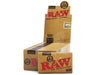 RAW Classic Single Wide Double Window Standard Size Rolling Papers - VIR Wholesale
