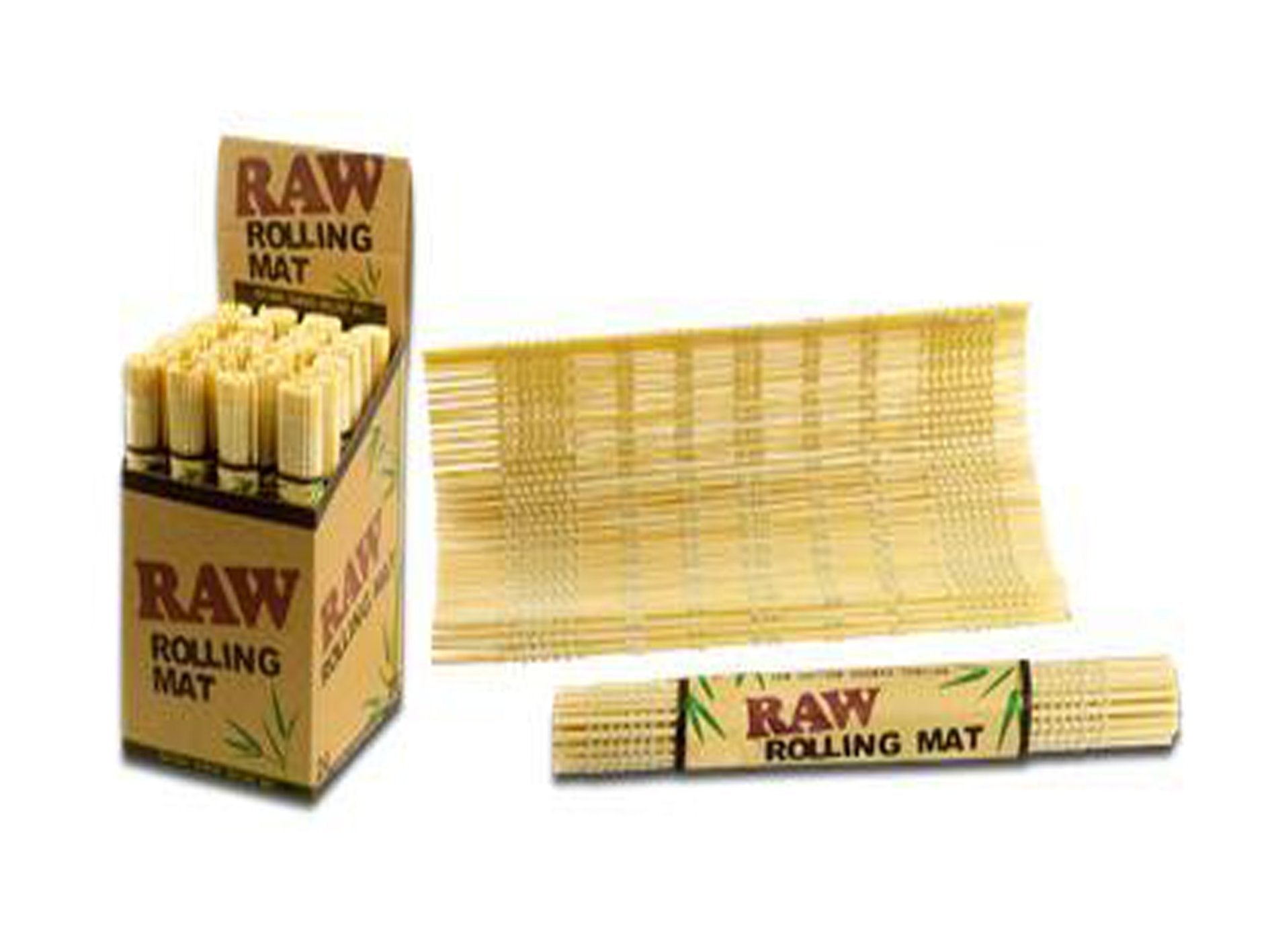 RAW Bamboo Rolling Mat - Pack of 24, Rolling Mat