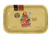 RAW Rolling Metal Girl Rolling Tray Small 27.5 X 17.5cm - VIR Wholesale