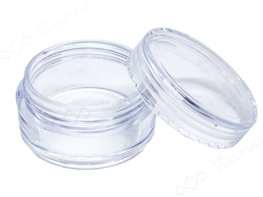 1g Empty Clear Hash Pots – Non - Stick Storage Containers (2cm x 3.5cm) - VIR Wholesale
