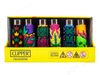 30 x Clipper Reusable Lighter Pop Cover PVC – Assorted Designs - VIR Wholesale