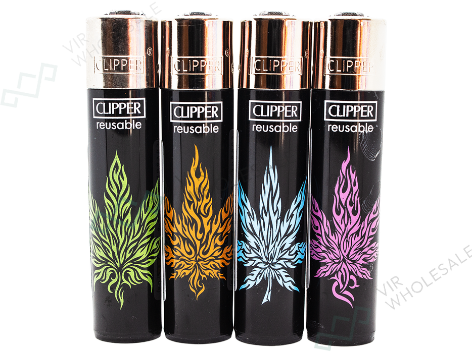 CLIPPER Lighters Printed 48's Various Designs – 90's Weed