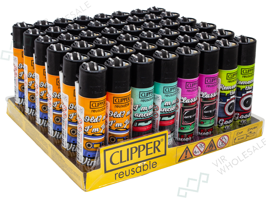 Clipper Classic Lighters BE YOURSELF X 48 lighters