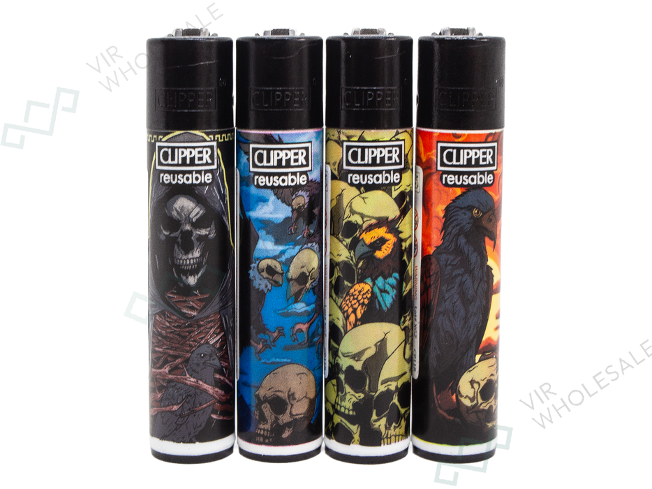 Clipper Classic Lighters BONE BIRDS 1 X 48 lighters