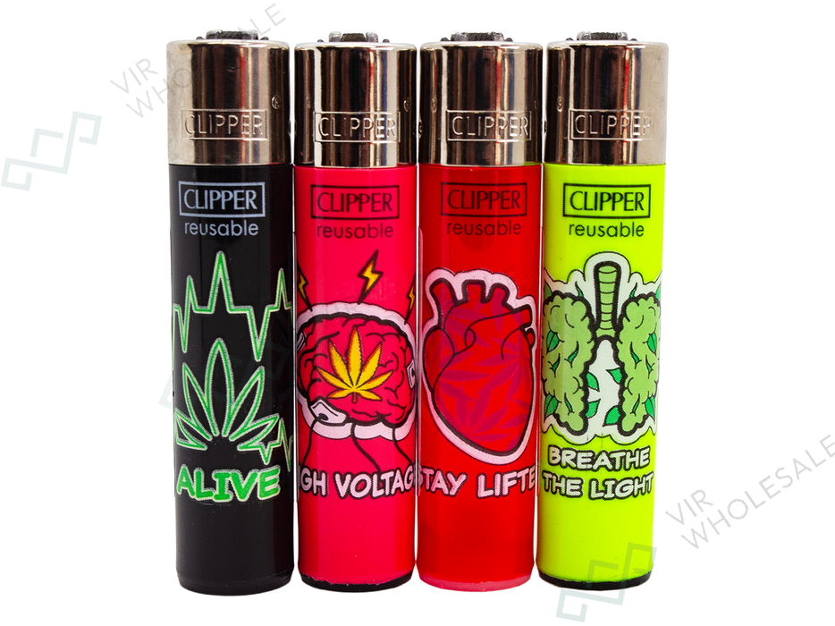 Clipper Classic Lighters CARE YOURSELF 1 X 48 lighters