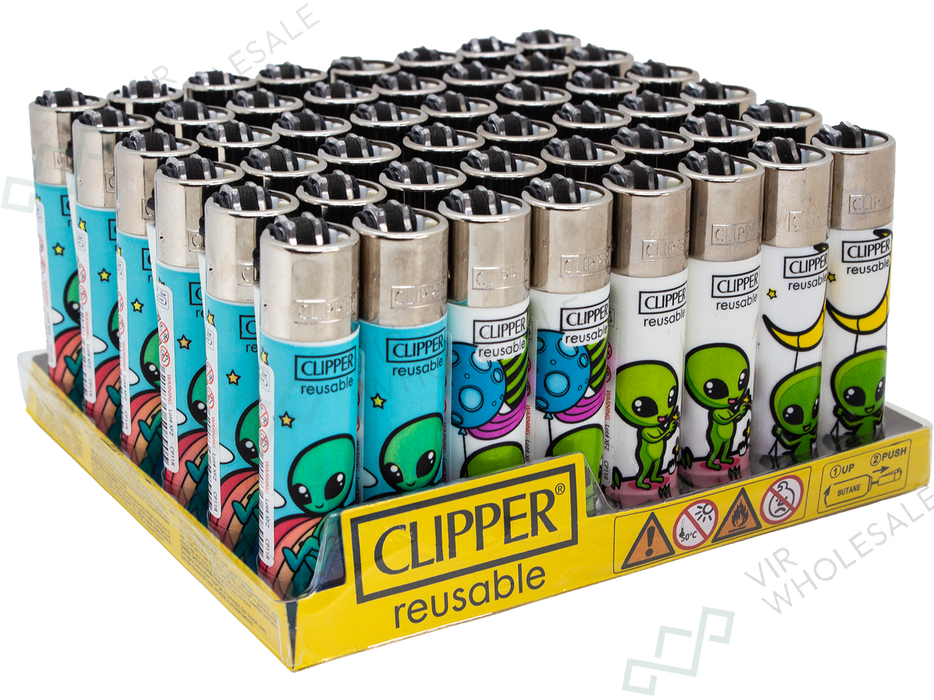 Clipper Classic Large Lighter COSMO CRAZY 1 X 48 lighters
