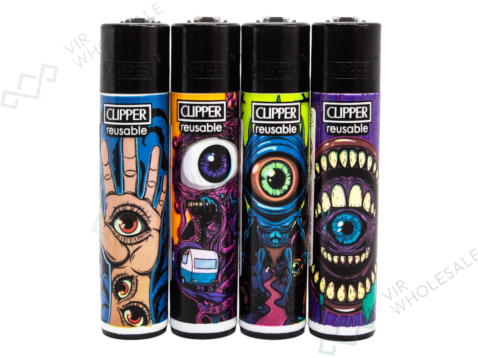 Clipper Classic Lighters DARK ART 1 X 48 lighters