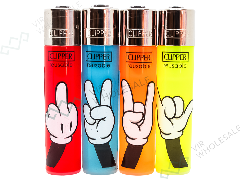 CLIPPER Lighters Printed 48's Various Designs – Hands On