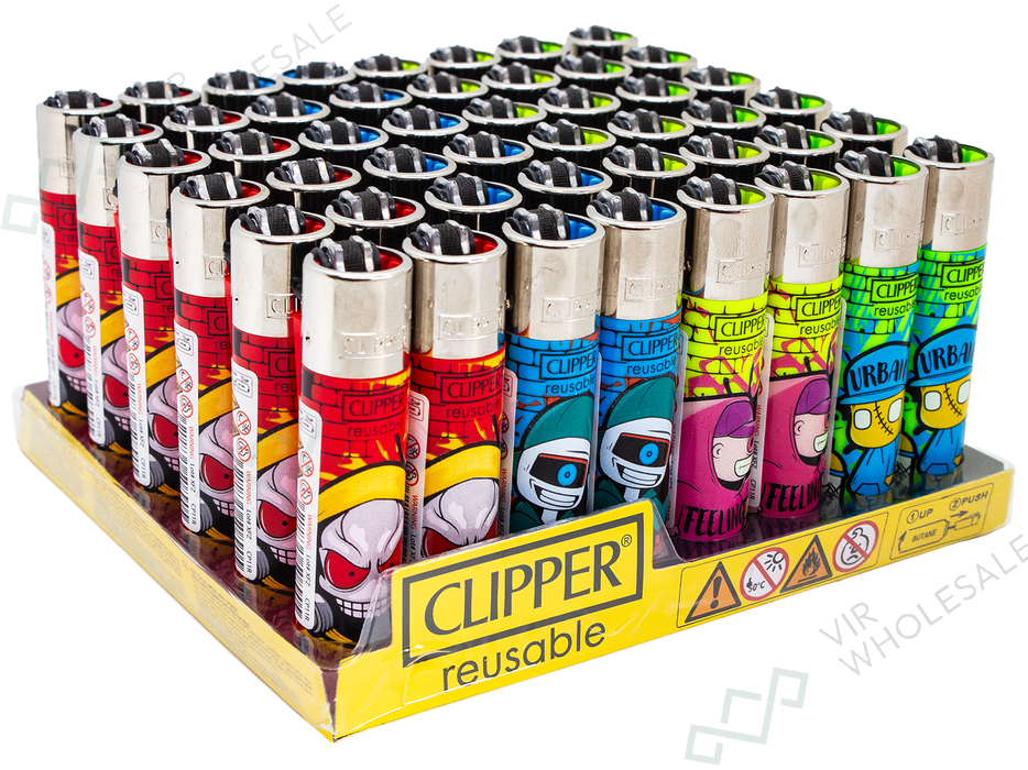Clipper Classic Lighters URBAN ESSENCE 1 X 48 lighters