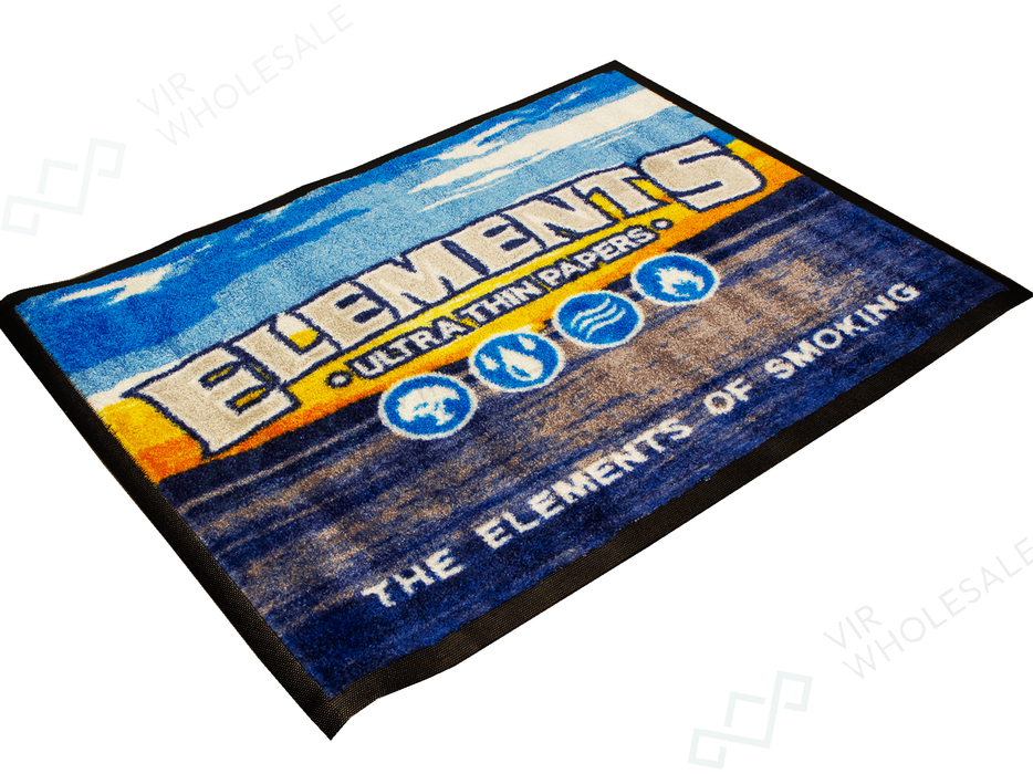 ELEMENTS Rolling Papers Floor Mat – Large Entrance Door Mat