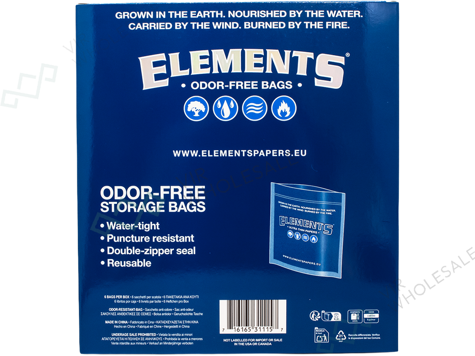 Elements Smell Proof Bags