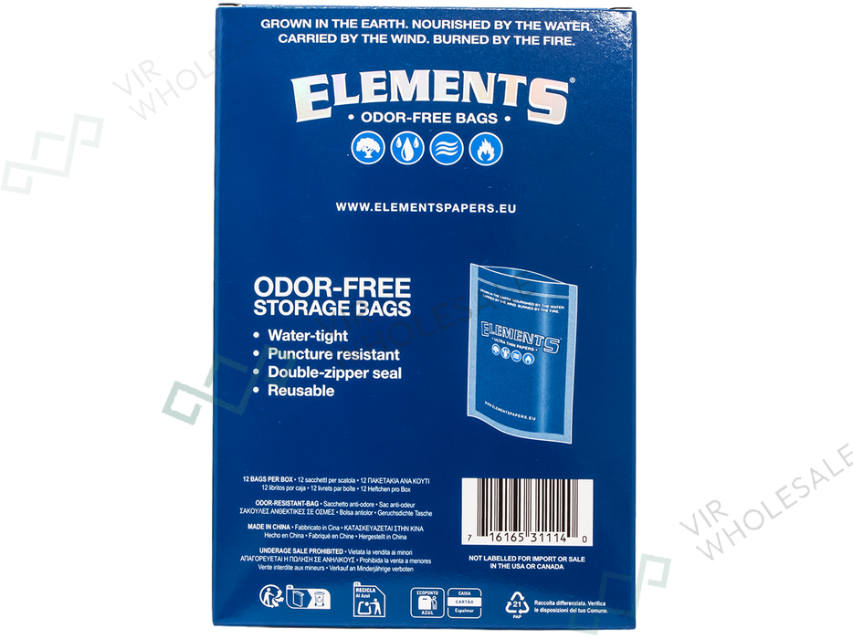 Elements Smell Proof Bags