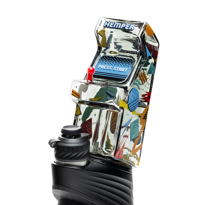 HEMPER Totally Rad Arcade Puffco Peak Attachment (Approx. 5.5" Height)