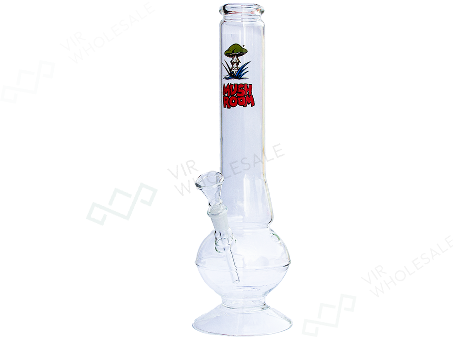 Glass Bong - Mushroom Design 14” Beaker