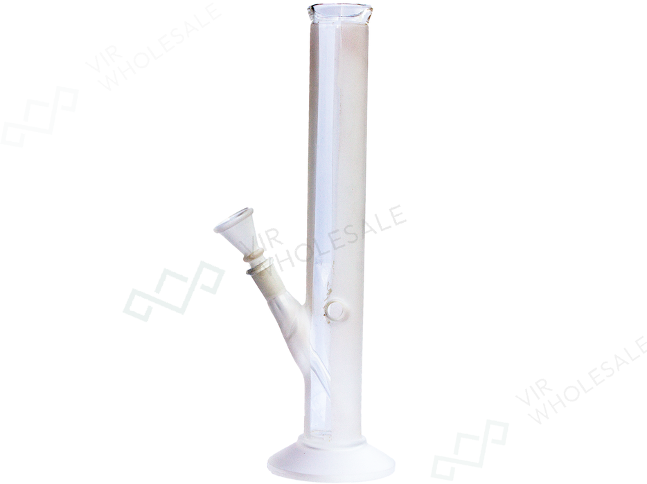 Glass Bong -  Semi-Translucent 14” Straight