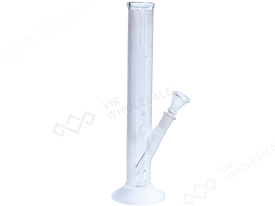 Glass Bong -  Semi-Translucent 14” Straight