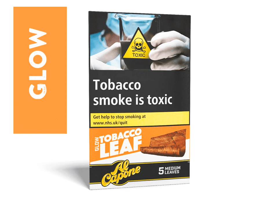 Al Capone Mixx Glow Blunt Wrap – Box of 50 Medium Leaves - 10 Packs Per Box - 5 Boxes Per Pack (Copy) - VIR Wholesale