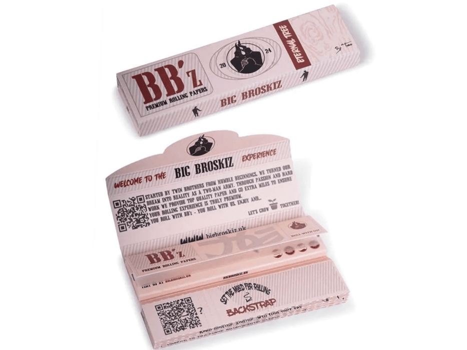 Big Broskiz Eternal Tree King Size Rolling Papers & Tips Full Box of 22 Packs | 32 Papers + 30 Tips Per Pack - VIR Wholesale