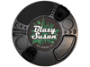 BLAZY SUSAN Black Spinning Rolling Tray (Colour Inserts May Vary) - VIR Wholesale