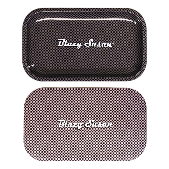 Blazy Susan Medium Rolling Tray with Magnetic Lid - VIR Wholesale