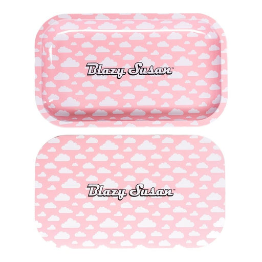 Blazy Susan Medium Rolling Tray with Magnetic Lid - VIR Wholesale