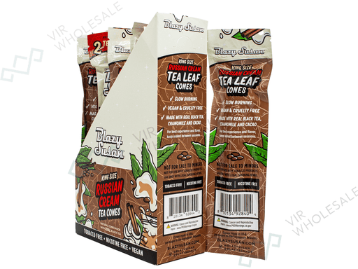 Blazy Susan Russian Cream Tea Leaf Cones - VIR Wholesale