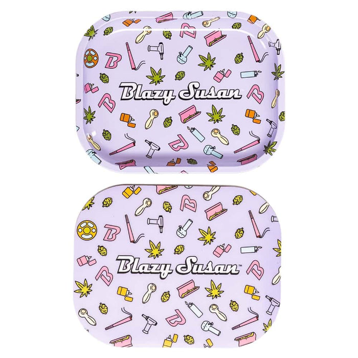 Blazy Susan Small Tray with Magnetic Lid - VIR Wholesale