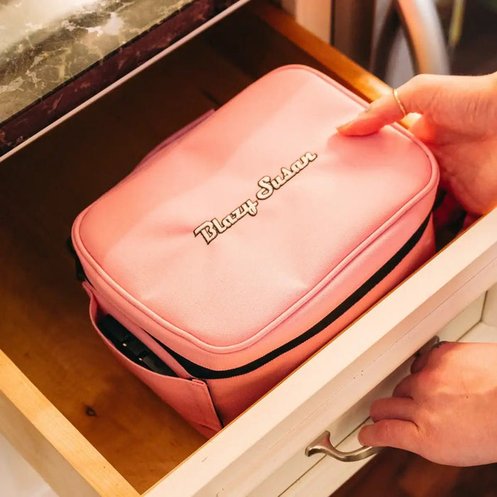 Blazy Susan Stash Bag – Stylish, Secure & Smell - Proof Storage (Available in Pink, Black or Purple) - VIR Wholesale