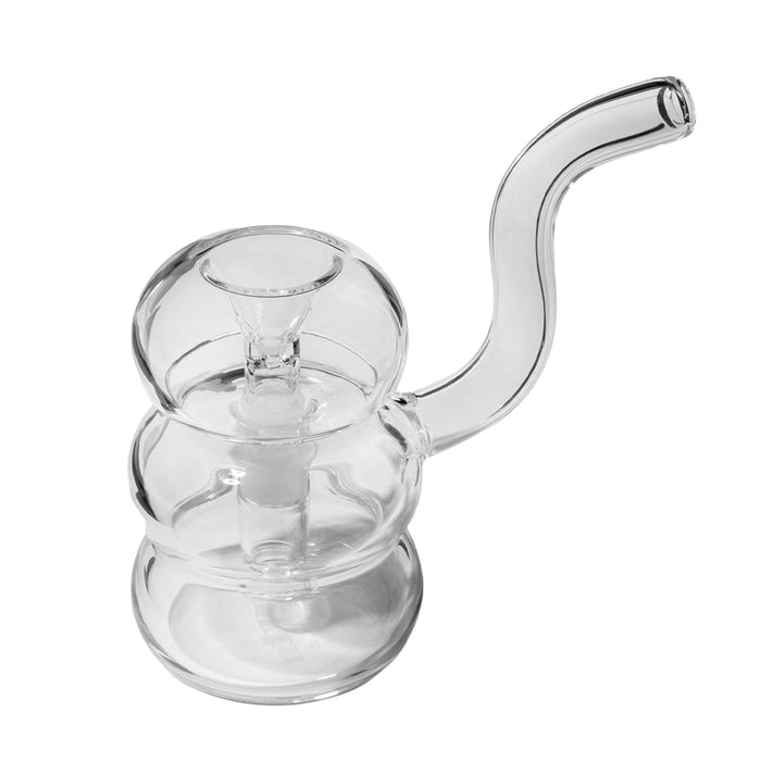 Bolla Bubbler - Water Pipe - Clear / Honeycomb - VIR Wholesale