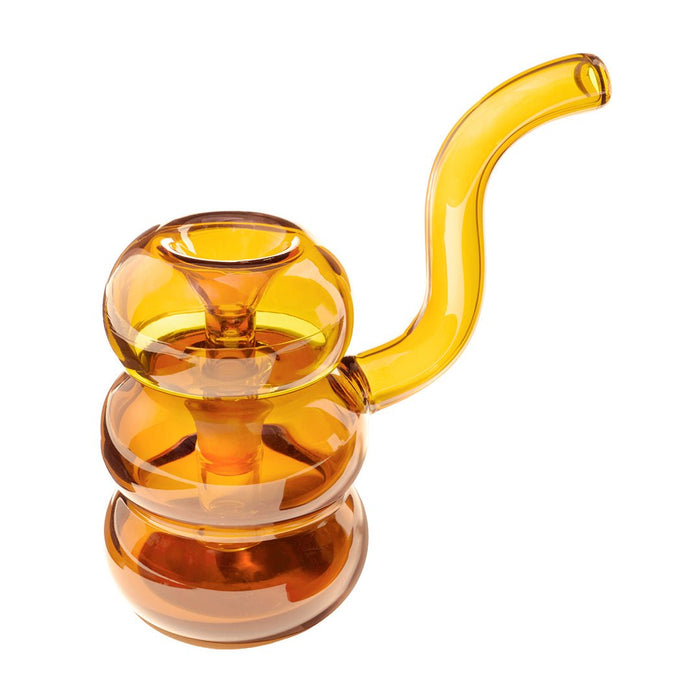 Bolla Bubbler - Water Pipe - Clear / Honeycomb - VIR Wholesale