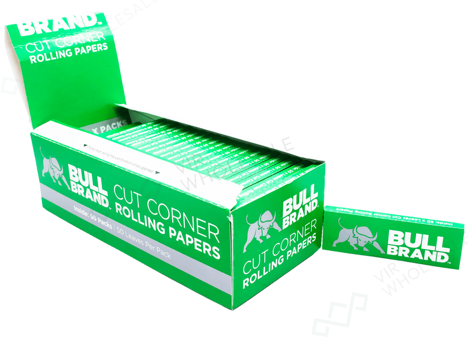 Bull Brand Cut Corners Standard 50 Pack – Full Box - VIR Wholesale