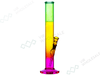 Bullet Glow Glass Reggae Bong – Model 040, 35 cm, 14.5 mm Joint - VIR Wholesale