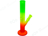 Bullet Rasta Colour Bong – Model 2718, 30 cm, 18.8 mm Joint - VIR Wholesale