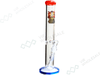 Bullet&nbsp;Mushroom Glass Bong – Model 2709, 38 cm, 18.8 mm Joint - VIR Wholesale