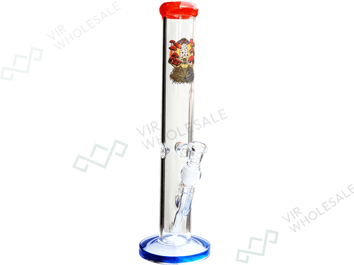 Bullet&nbsp;Mushroom Glass Bong – Model 2709, 38 cm, 18.8 mm Joint - VIR Wholesale