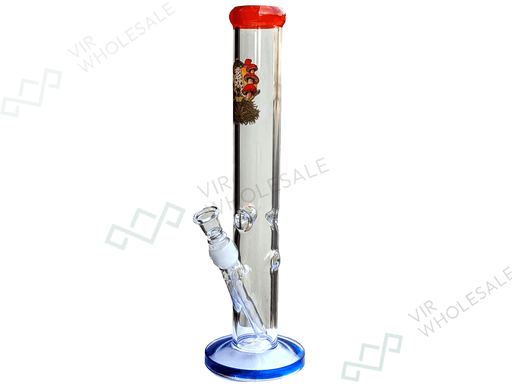 Bullet&nbsp;Mushroom Glass Bong – Model 2709, 38 cm, 18.8 mm Joint - VIR Wholesale