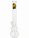 Clear Bong - Designs May Vary - 18" (45.7cm) - Rasta Design - VIR Wholesale