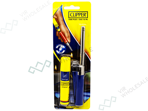 CLIPPER BBQ Lighter Tube + 16ml Gas (Colours May Vary) – Sold Individually - VIR Wholesale