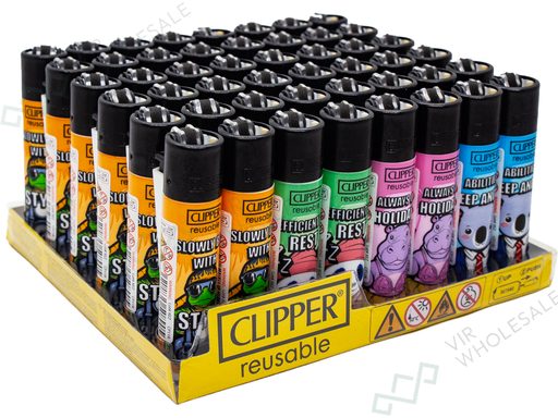Clipper Classic Lighters BE YOURSELF (3) 1 X 48 lighters - VIR Wholesale